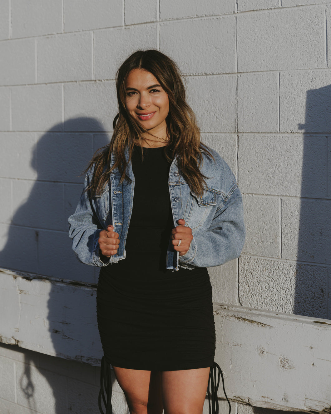 Cropped Denim Jacket